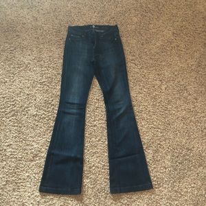 7 For All Mankind Charlize Wide Flare Jeans